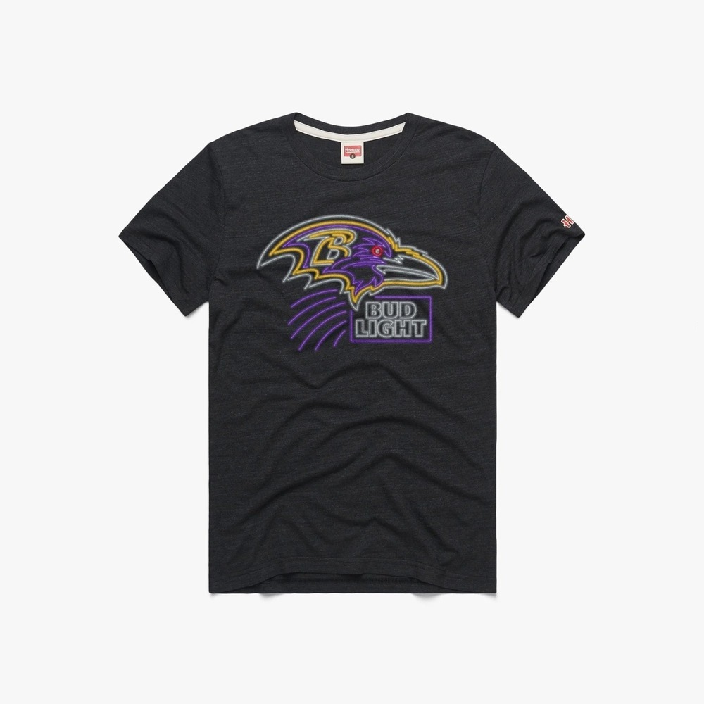 Bud Light Baltimore Ravens Unisex T-shirt Gift For Fan